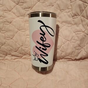 Stainless Steel 20 oz Insulated Tumbler Wifey